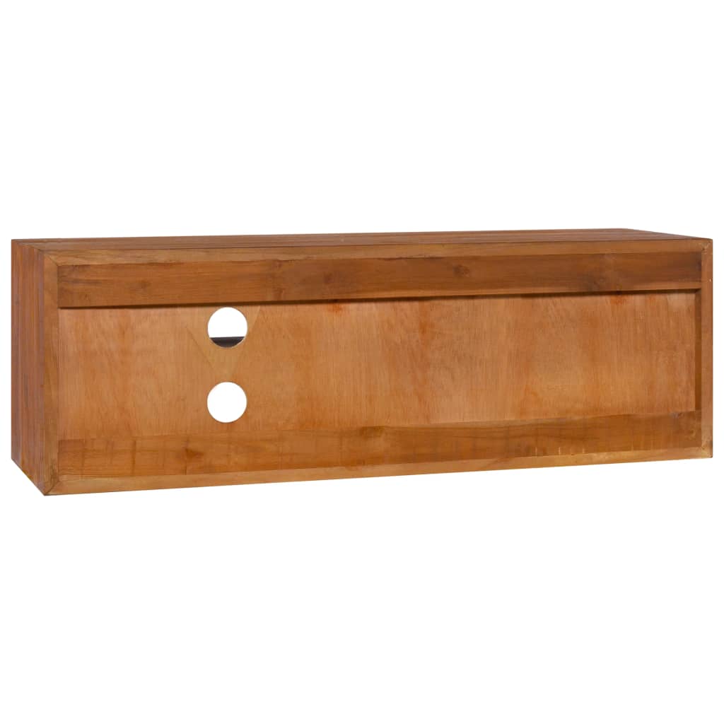 vidaXL TV-Wandschrank 180x30x30 cm Teak Massivholz