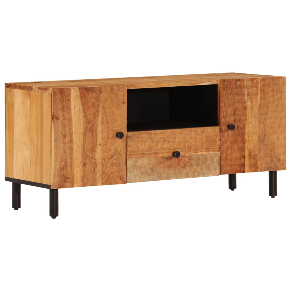 vidaXL TV-Schrank 105x33x46 cm Massivholz Akazie