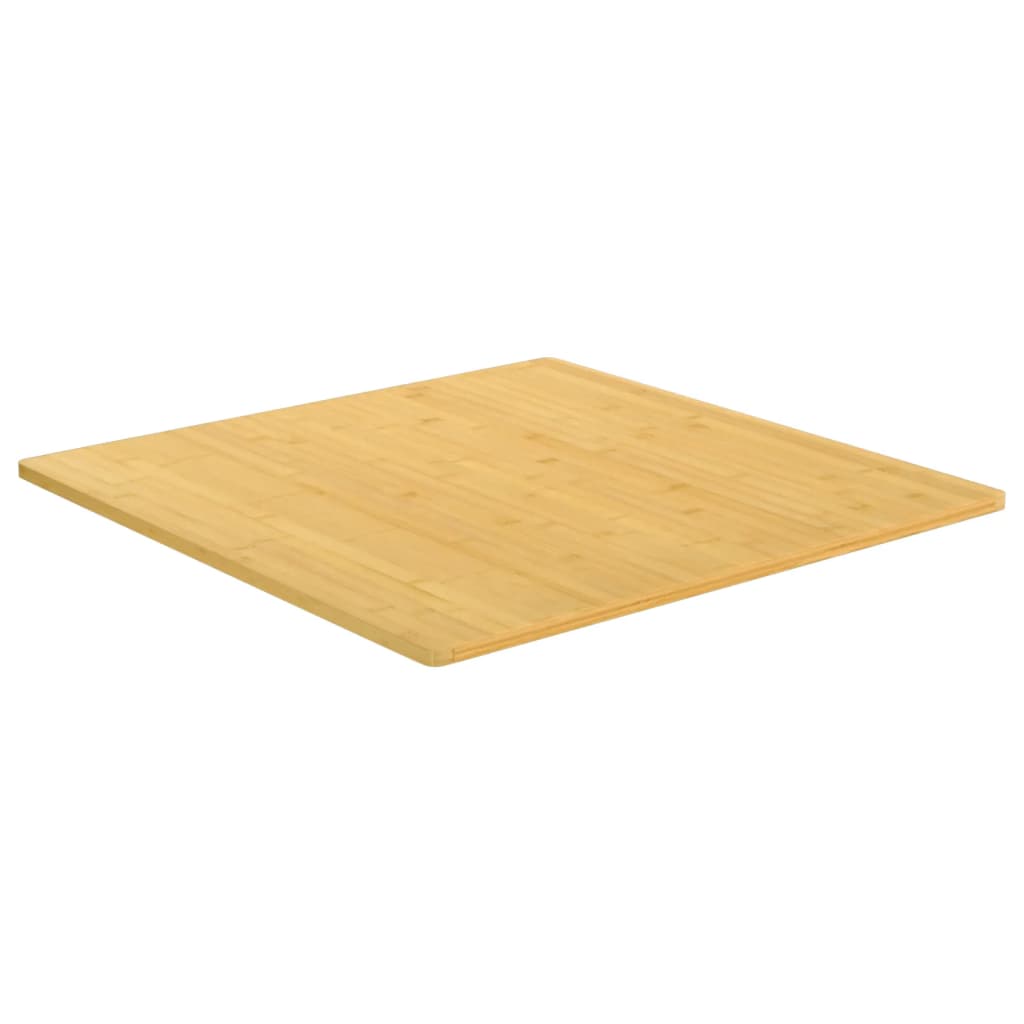 vidaXL Tischplatte 90x90x1,5 cm Bambus