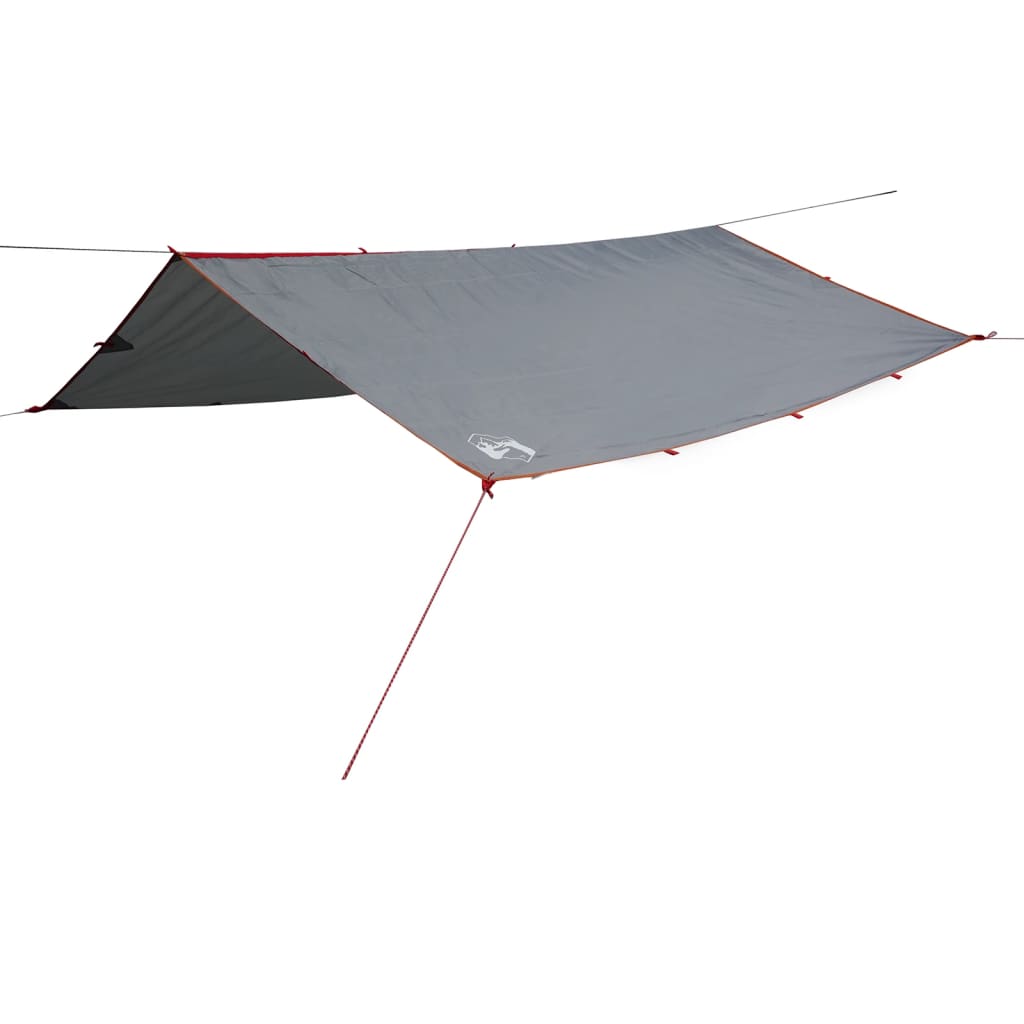 vidaXL Tarp Grau und Orange 360x294 cm Wasserdicht