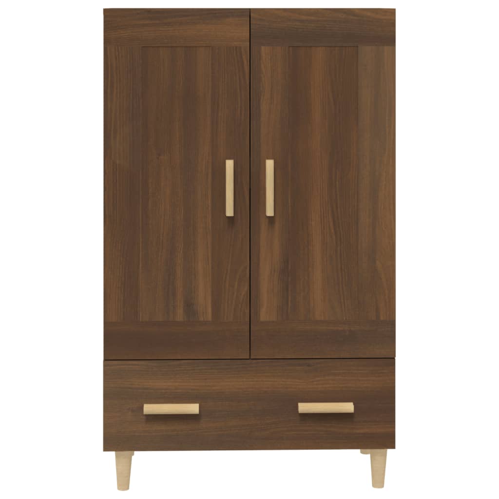 vidaXL Highboard Braun Eichen-Optik 70x31x115 cm Holzwerkstoff