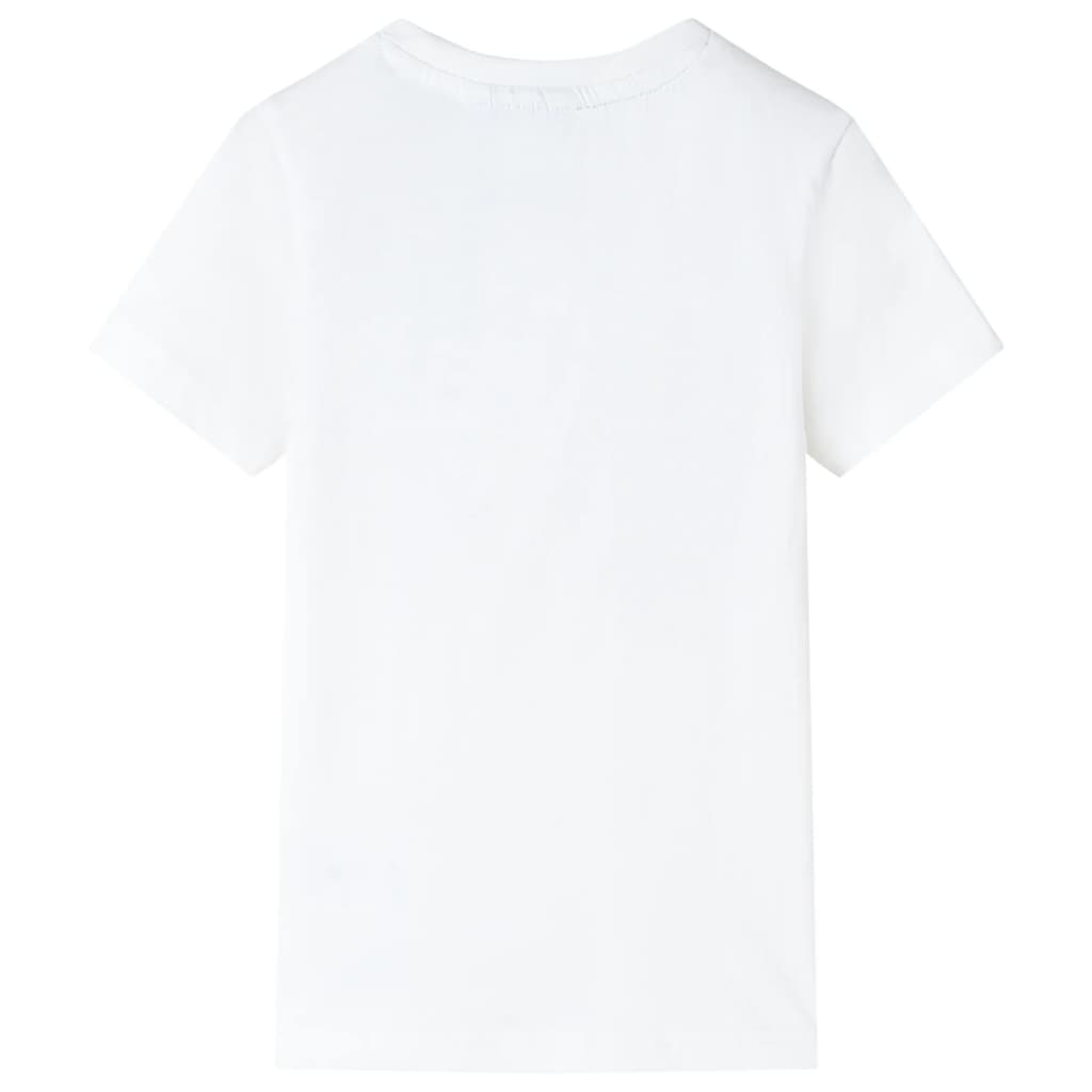 Kinder-T-Shirt Ecru 140