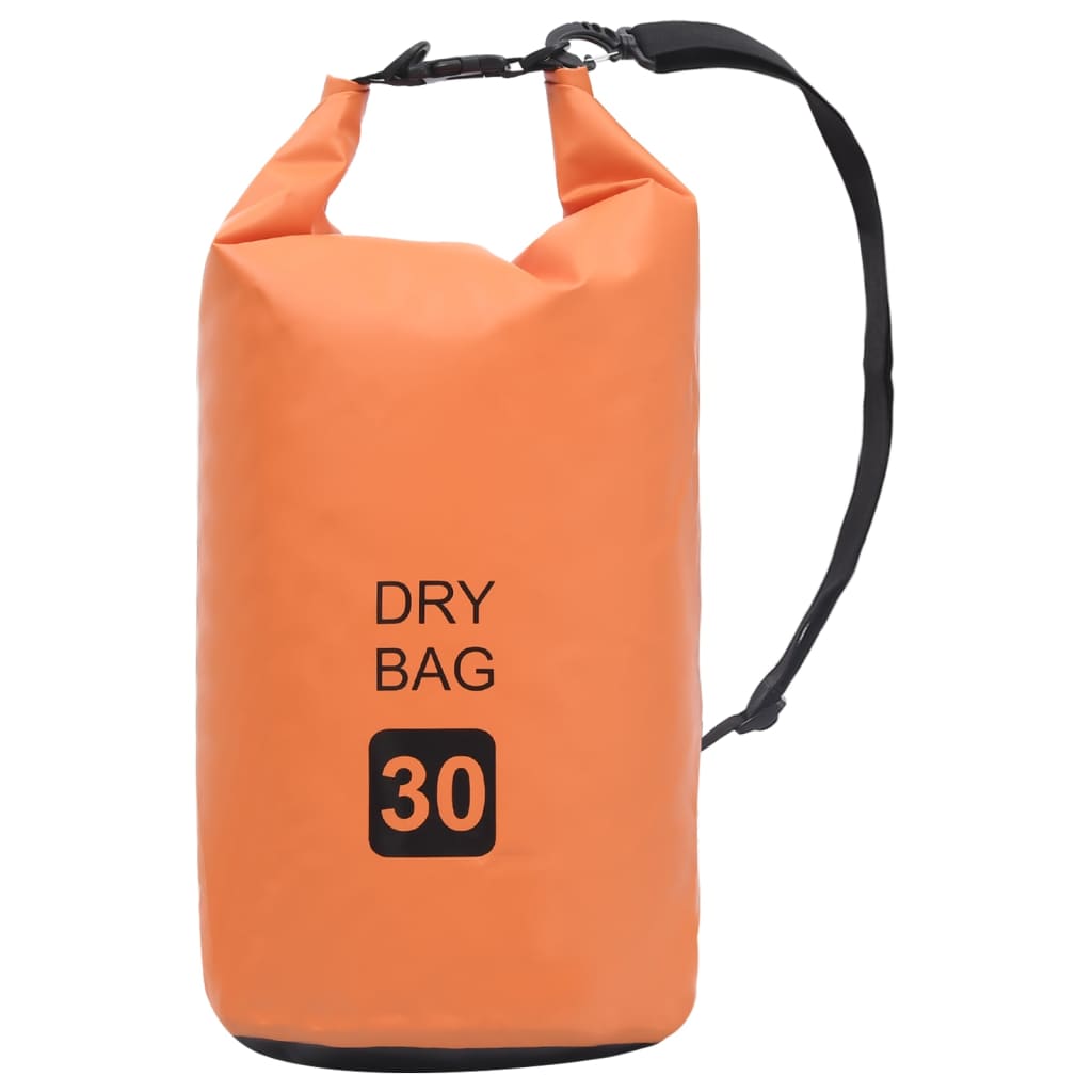 vidaXL Trockensack Orange 30 L PVC