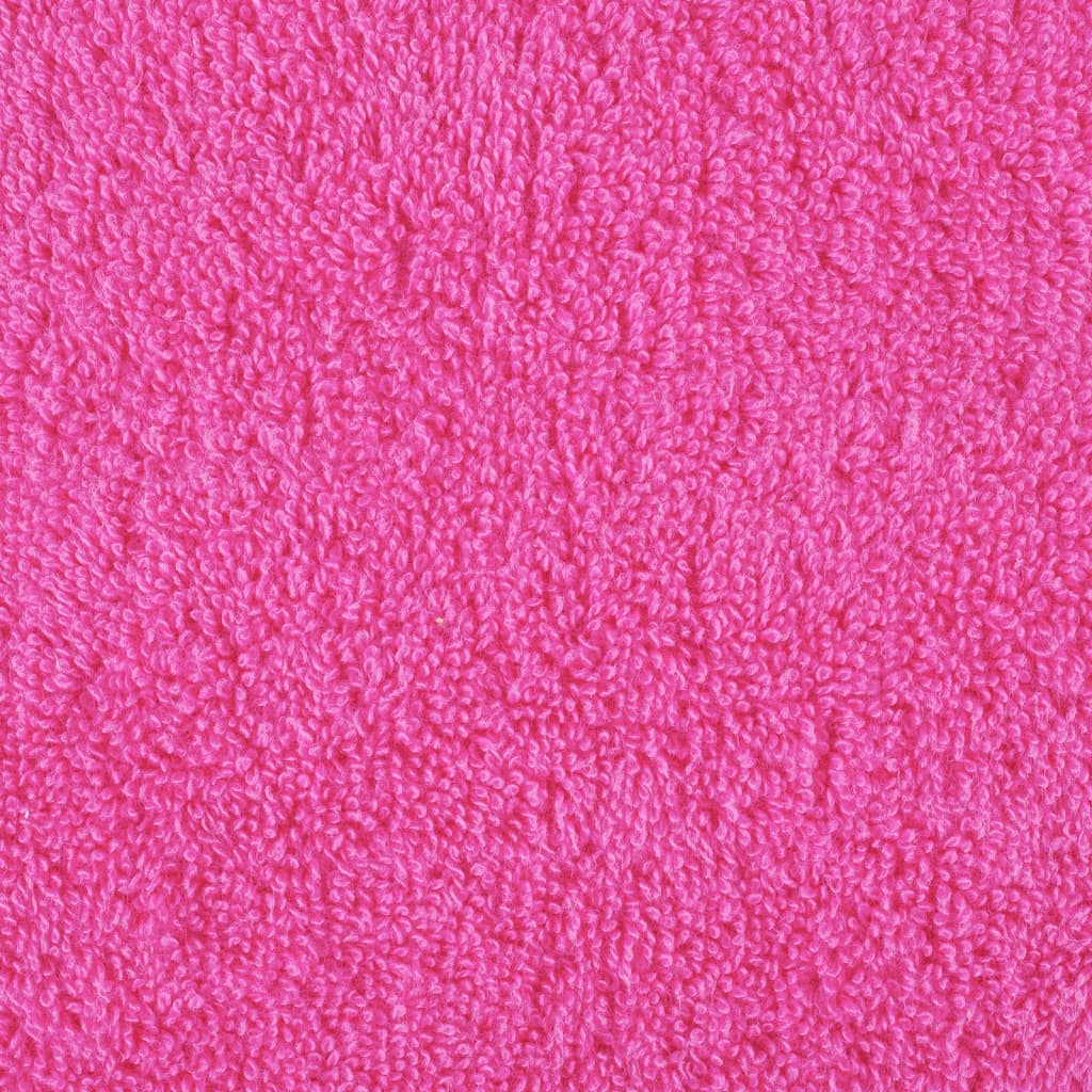 vidaXL Premium-Handtücher SOLUND 10 Stk. Rosa 100x200 cm 600 g/m²