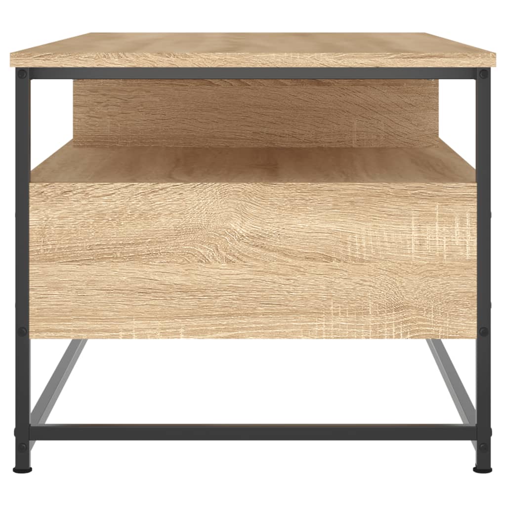 vidaXL Couchtisch Sonoma-Eiche 100x51x45 cm Holzwerkstoff