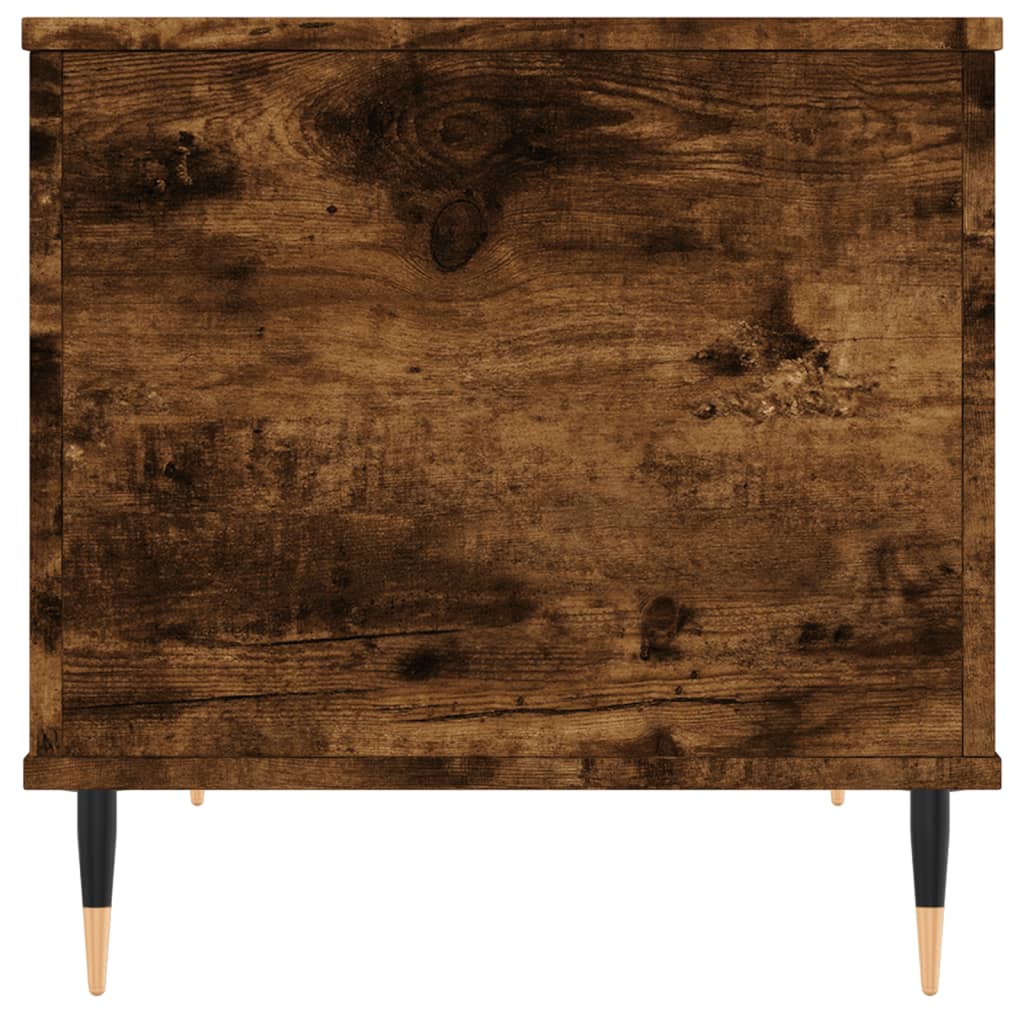 vidaXL Couchtisch Räuchereiche 60x44,5x45 cm Holzwerkstoff