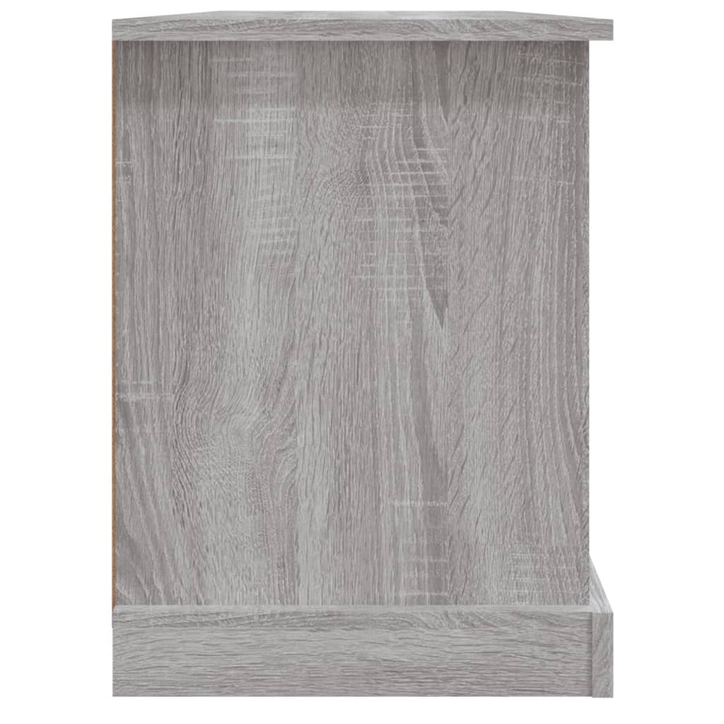 vidaXL TV-Schrank Grau Sonoma 99,5x35,5x48 cm Holzwerkstoff