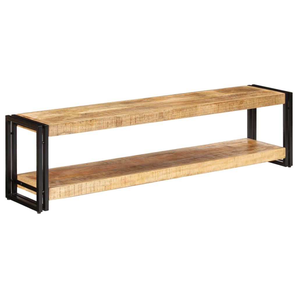 vidaXL TV-Schrank 150x30x40 cm Massivholz Mango