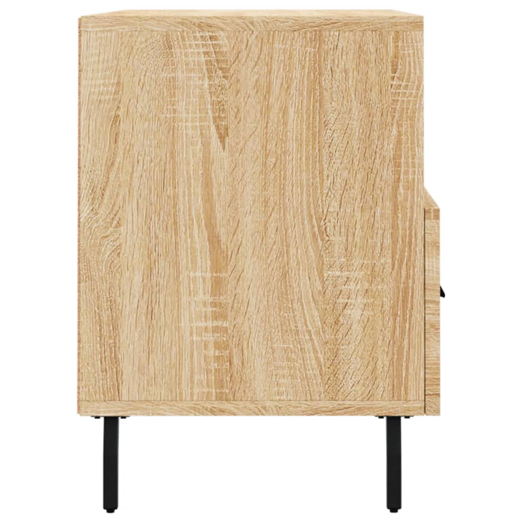 vidaXL TV-Schrank Sonoma-Eiche 80x36x50 cm Holzwerkstoff