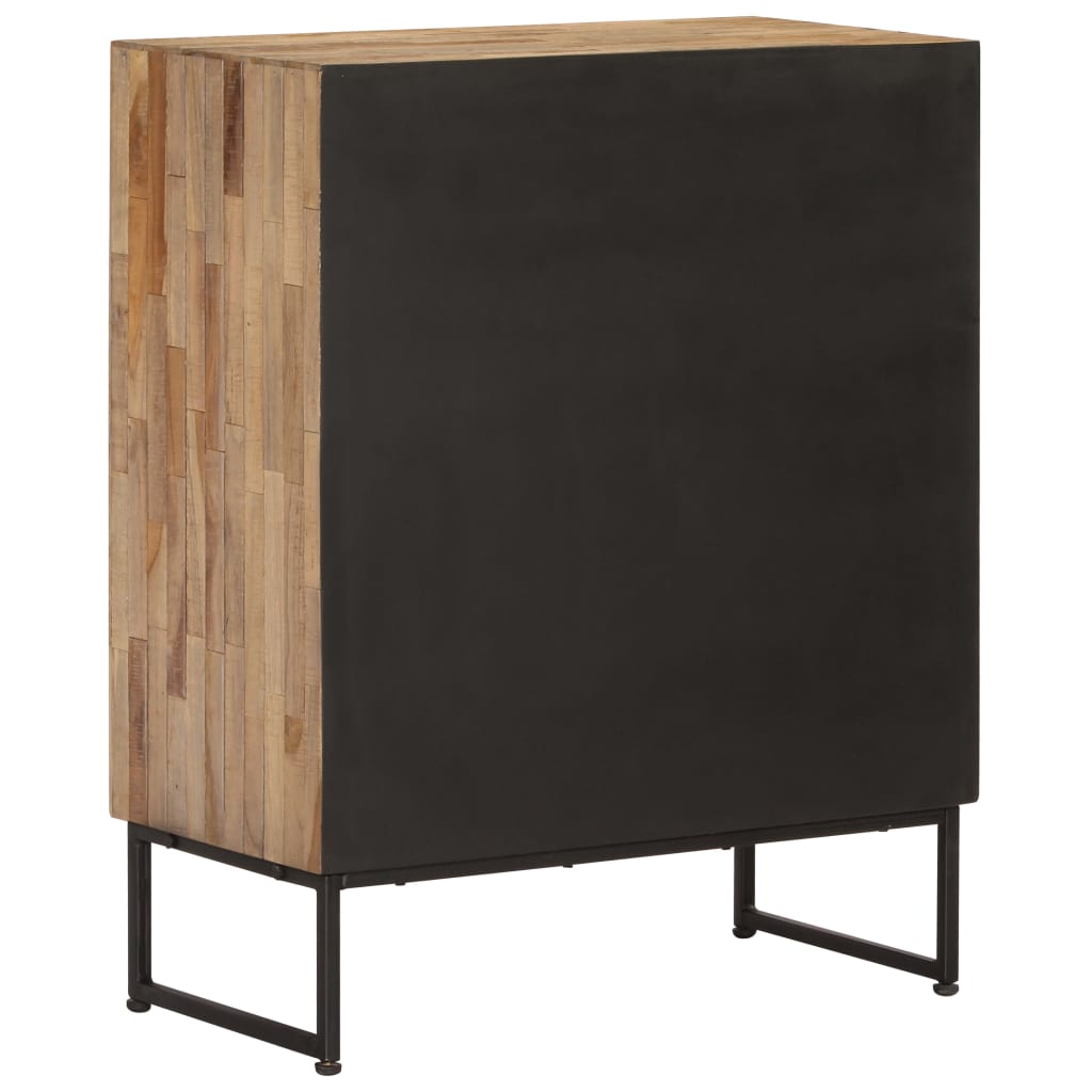 vidaXL Sideboard Recyceltes Teakholz 60x30x75 cm