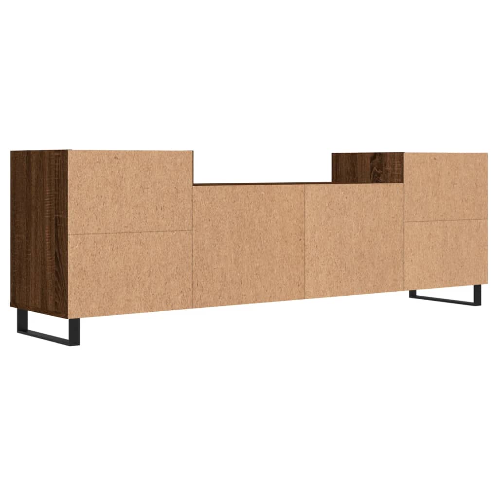 vidaXL TV-Schrank Braun Eichen-Optik 160x35x55 cm Holzwerkstoff