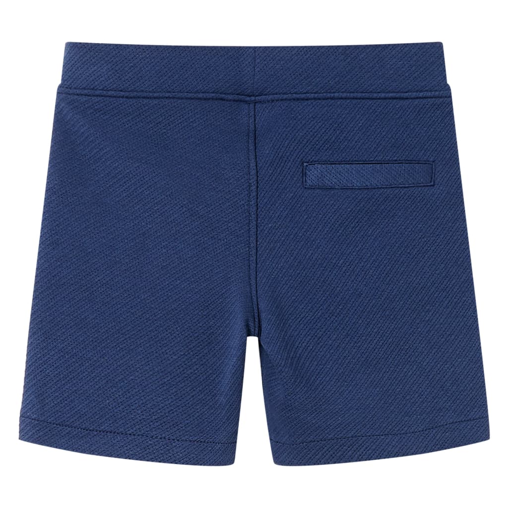 Kindershorts mit Kordelzug Dunkelblau 92