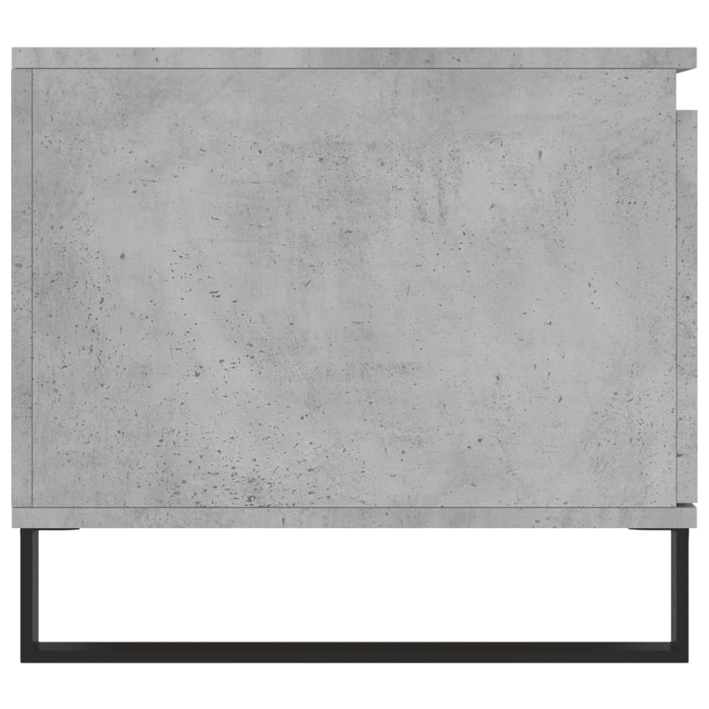 vidaXL Couchtisch Betongrau 100x50x45 cm Holzwerkstoff