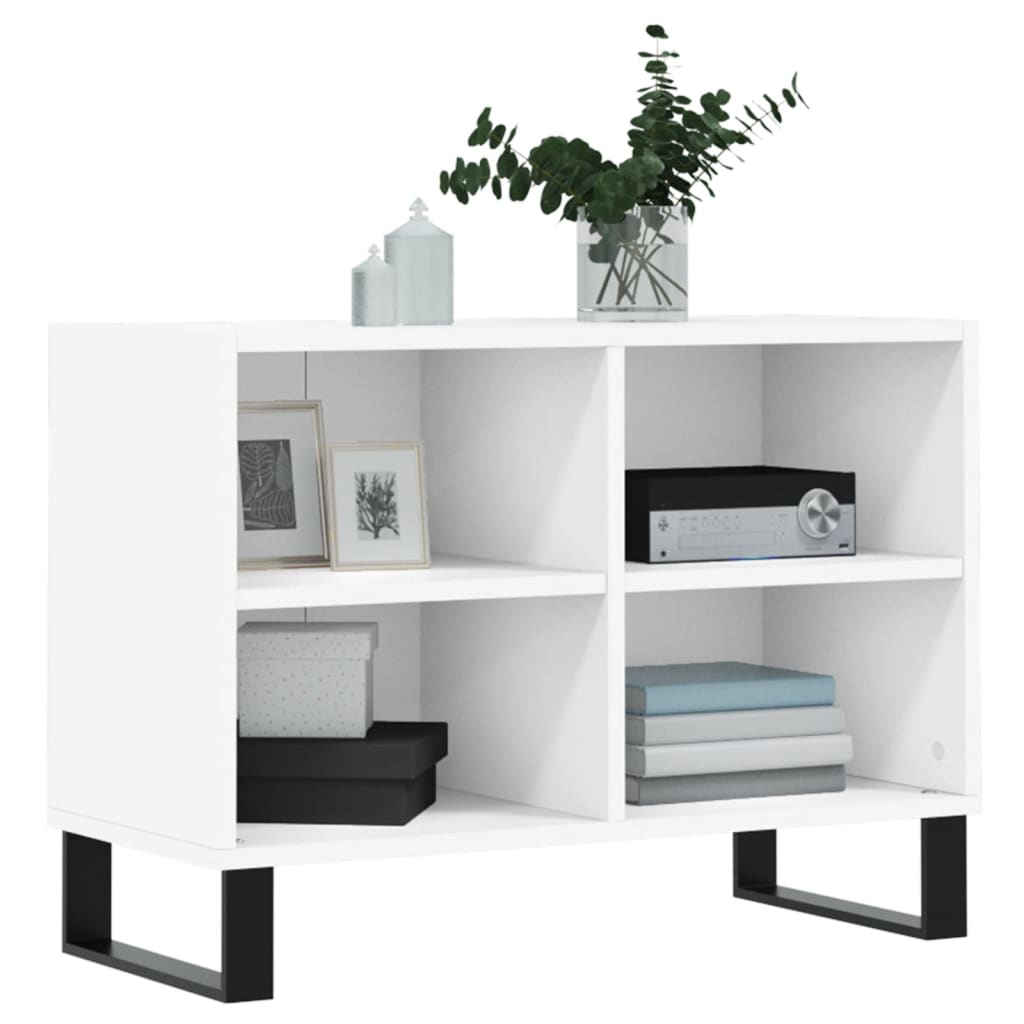 vidaXL TV-Schrank Weiß 69,5x30x50 cm Holzwerkstoff