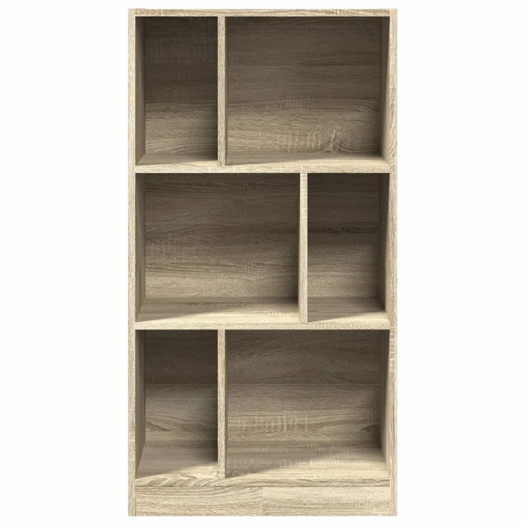 vidaXL Bücherregal Sonoma-Eiche 57x28,5x107,5 cm Holzwerkstoff