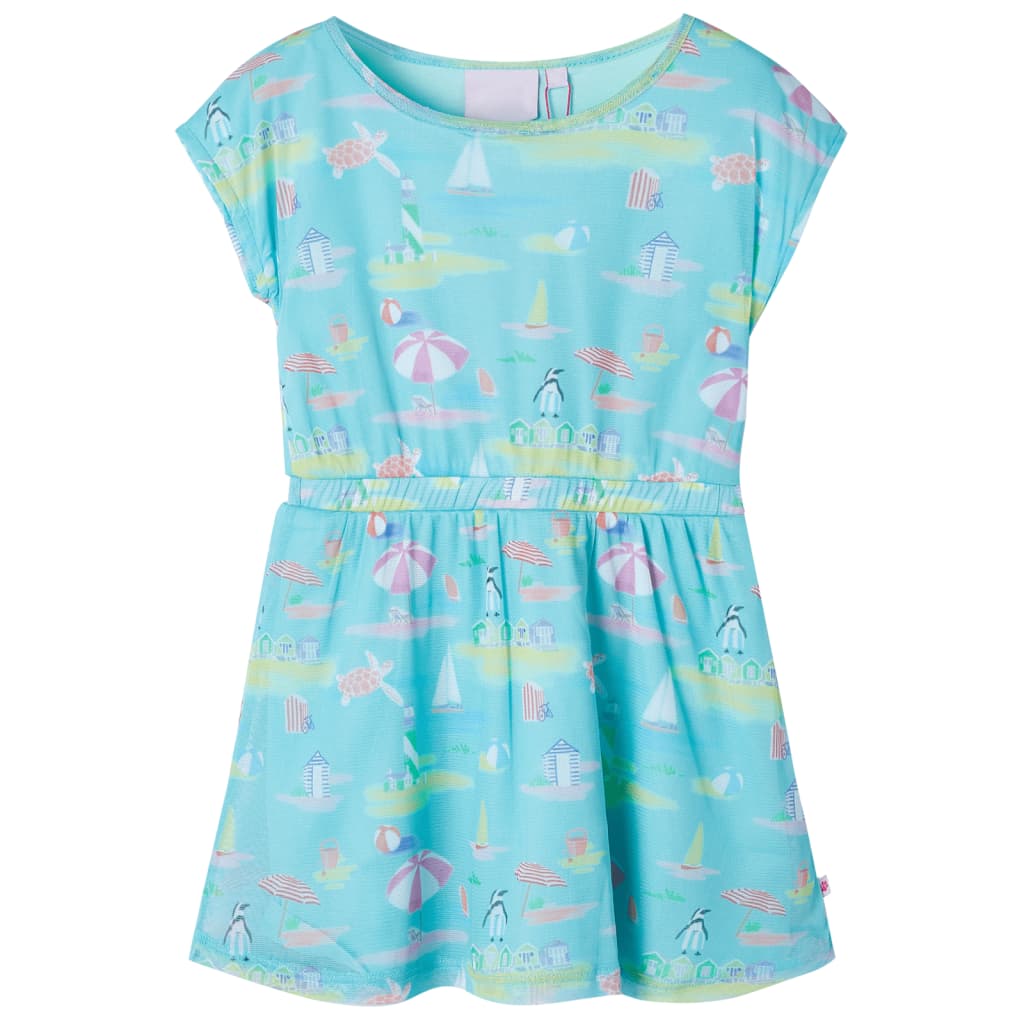 Kinderkleid Hellblau 116