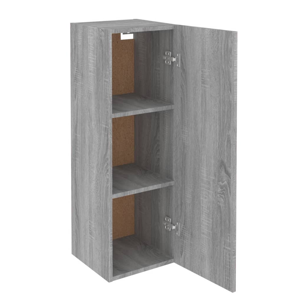 vidaXL TV-Schrank Grau Sonoma 30,5x30x90 cm Holzwerkstoff