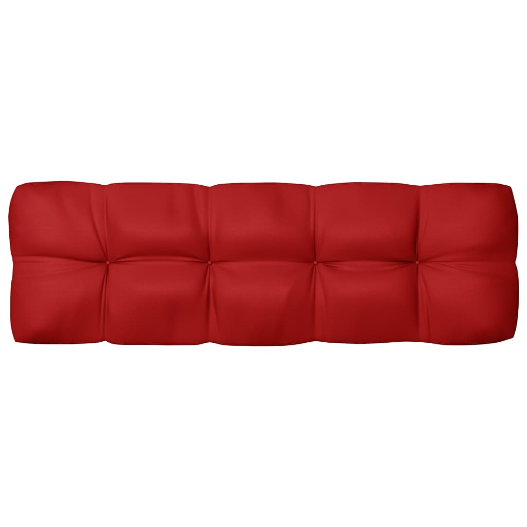 vidaXL Palettensofa-Kissen 7 Stk. Rot