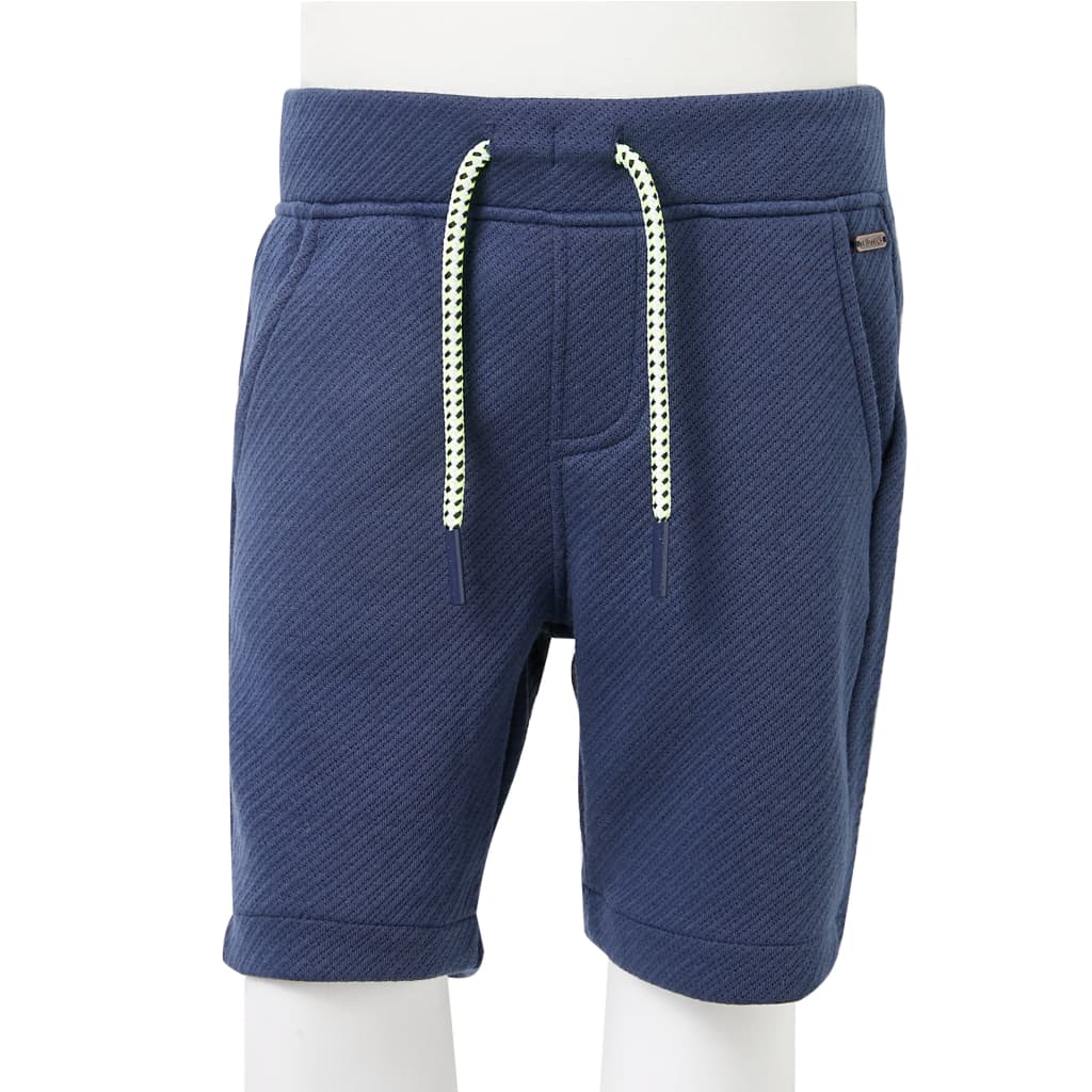 Kindershorts mit Kordelzug Dunkelblau 92