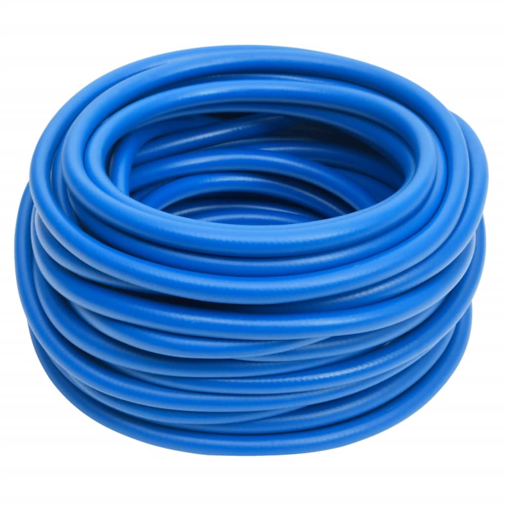 vidaXL Luftschlauch Blau 0,6" 20 m PVC