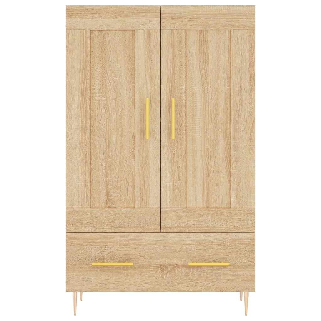 vidaXL Highboard Sonoma-Eiche 69,5x31x115 cm Holzwerkstoff