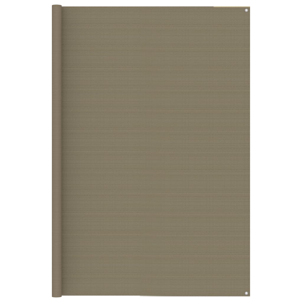 vidaXL Zeltteppich 250x250 cm Taupe