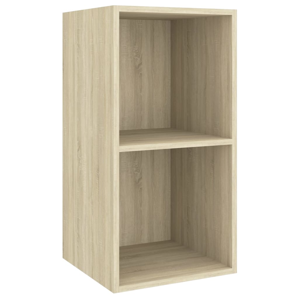 vidaXL 3-tlg. TV-Schrank-Set Sonoma-Eiche Holzwerkstoff