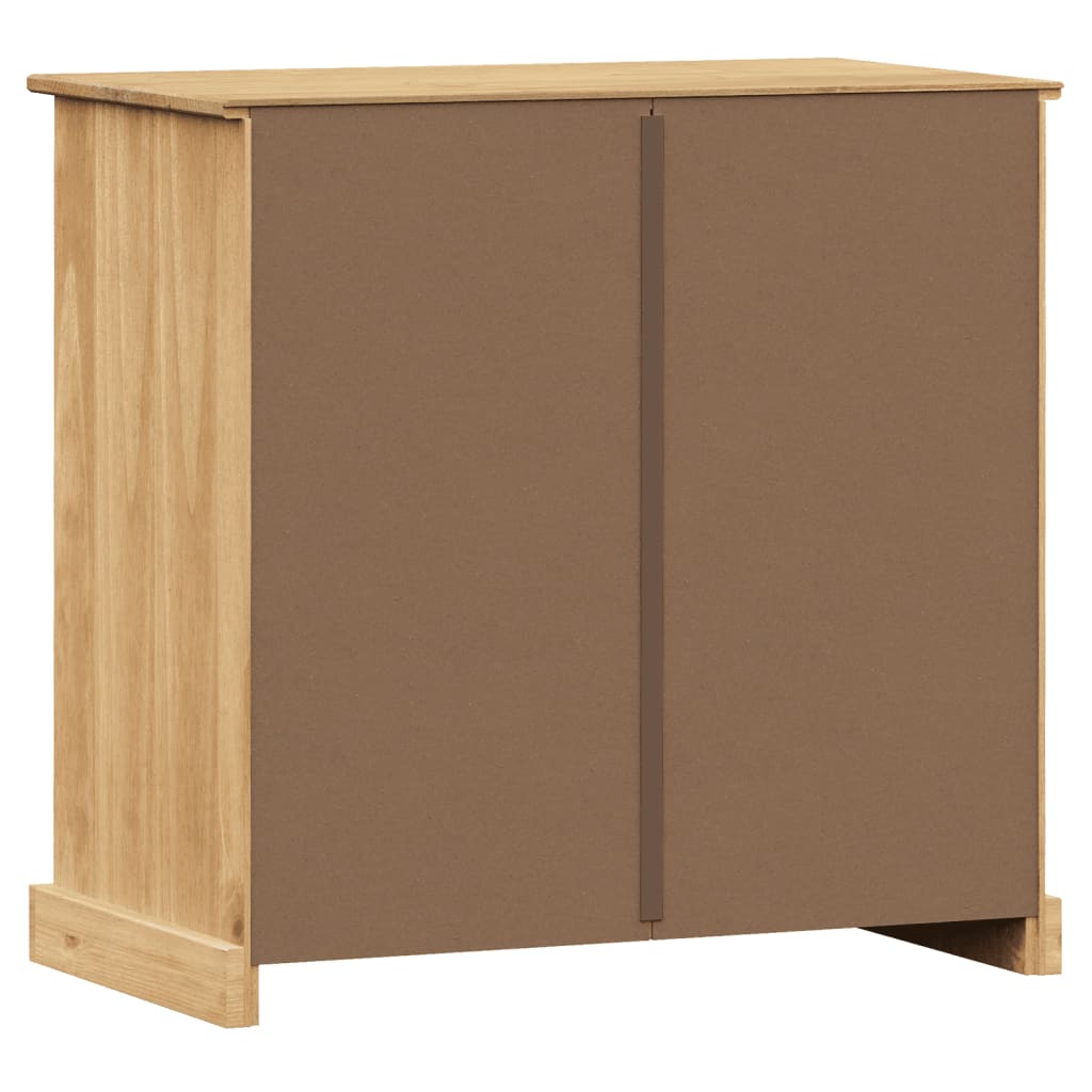 vidaXL Sideboard mit Schubladen VIGO 78x40x75 cm Massivholz Kiefer