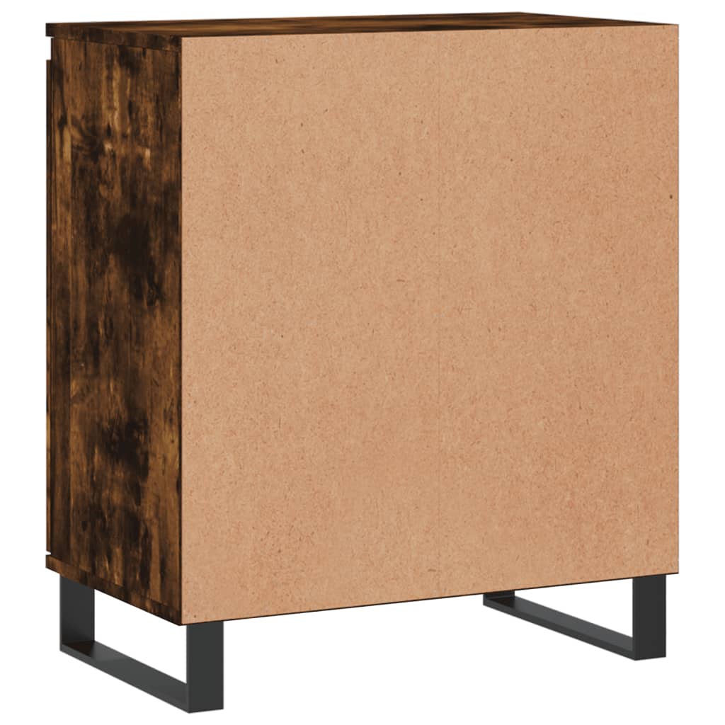 vidaXL Sideboard Räuchereiche 60x35x70 cm Holzwerkstoff