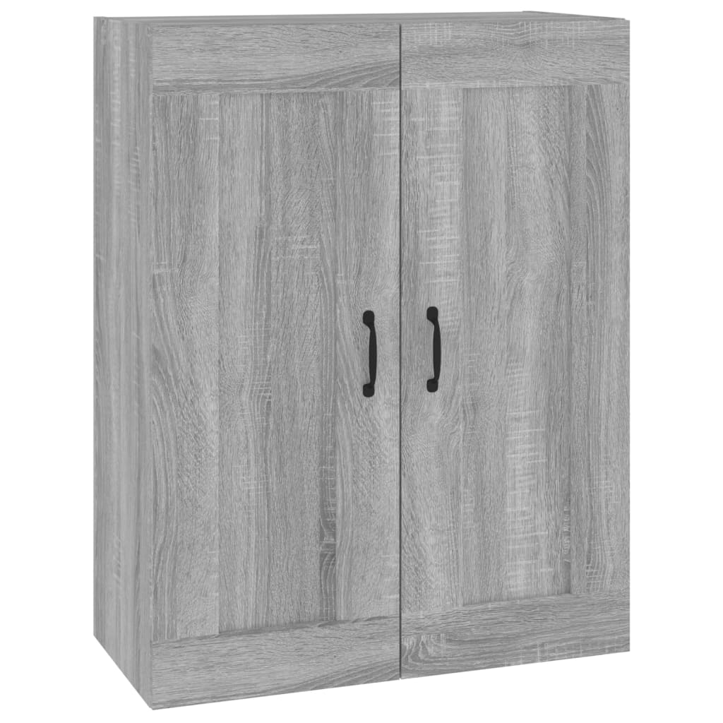 vidaXL Hängeschrank Grau Sonoma 69,5x32,5x90 cm