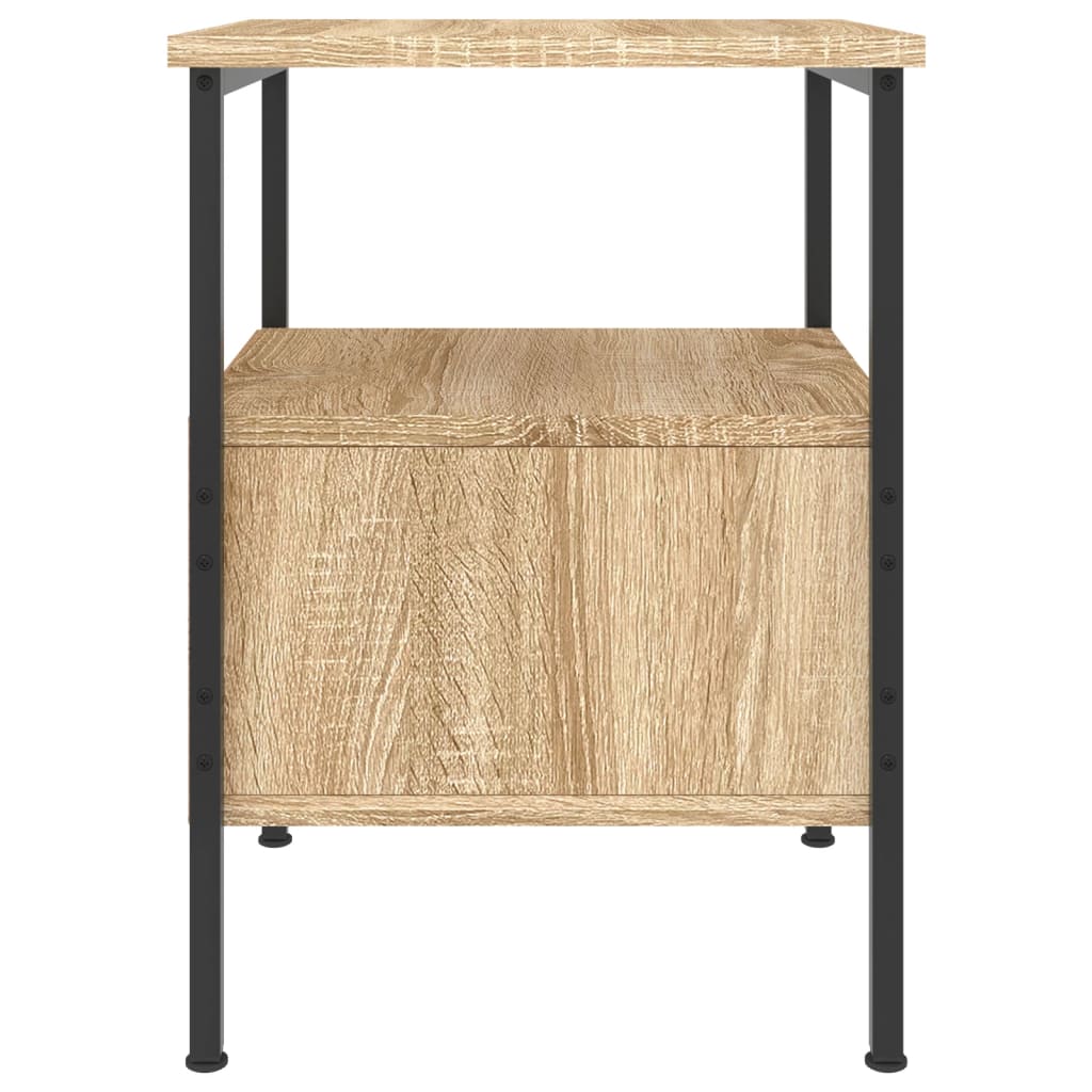 vidaXL Nachttisch Sonoma-Eiche 34x36x50 cm Holzwerkstoff