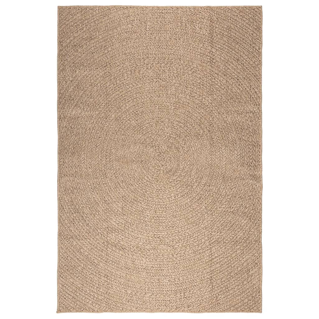 vidaXL Teppich ZIZUR 200x290 cm Jute-Optik Indoor und Outdoor