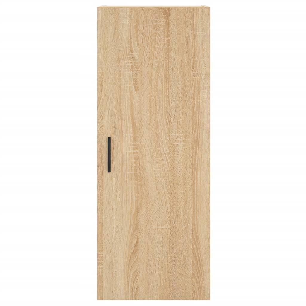 vidaXL Highboard Sonoma-Eiche 34,5x34x180 cm Holzwerkstoff