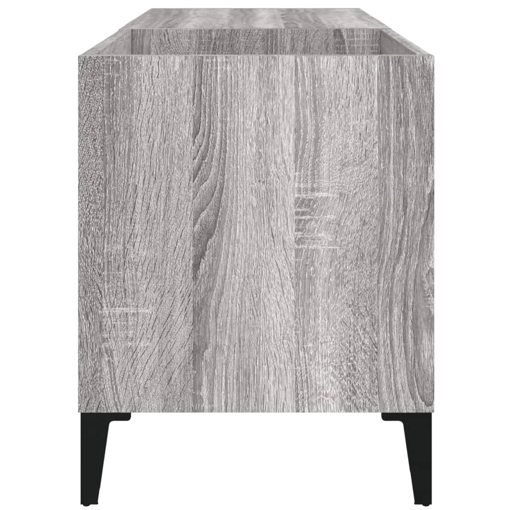 vidaXL Plattenschrank Grau Sonoma 84,5x38x48 cm Holzwerkstoff