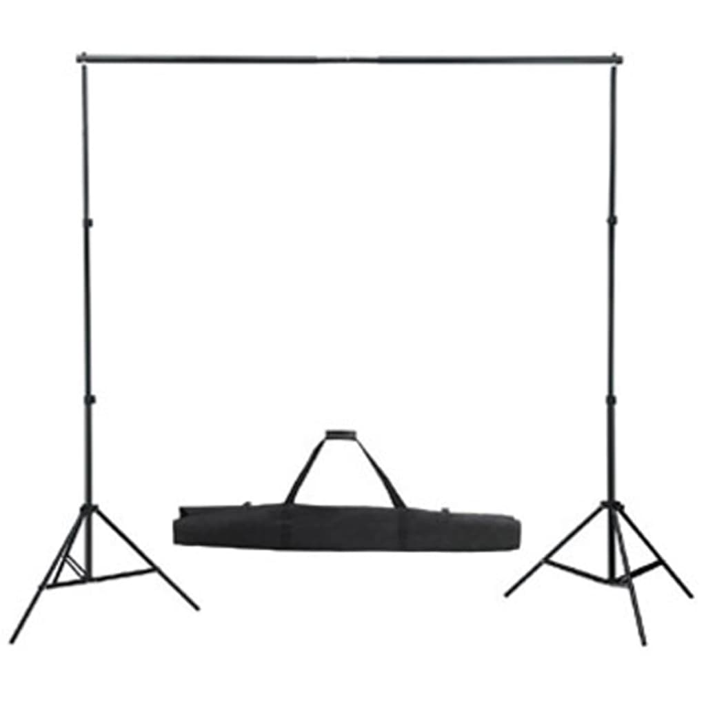 vidaXL Fotostudio-Set mit Grünem Hintergrund 600×300 & Leuchten