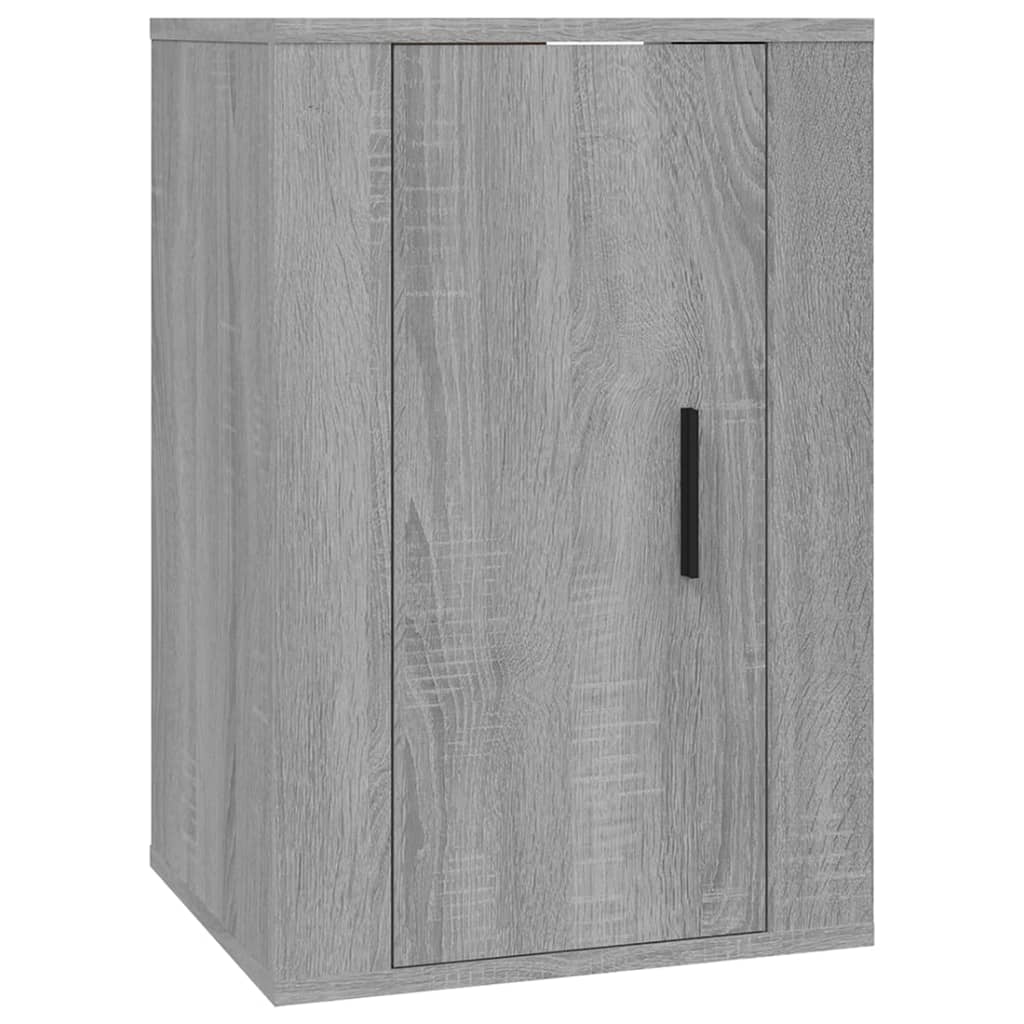 vidaXL 5-tlg. TV-Schrank-Set Grau Sonoma Holzwerkstoff