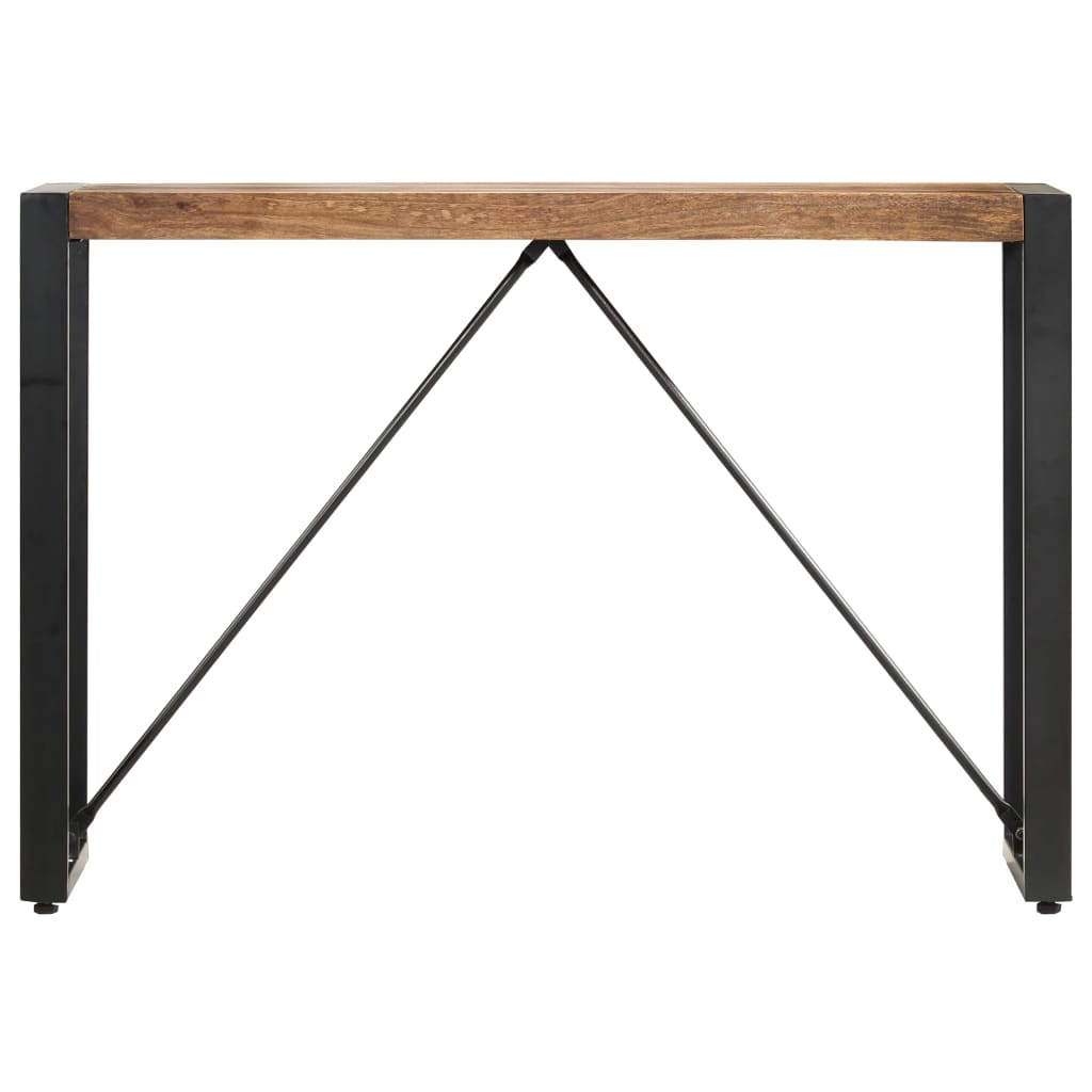 vidaXL Konsolentisch 110x35x76 cm Massivholz Palisander