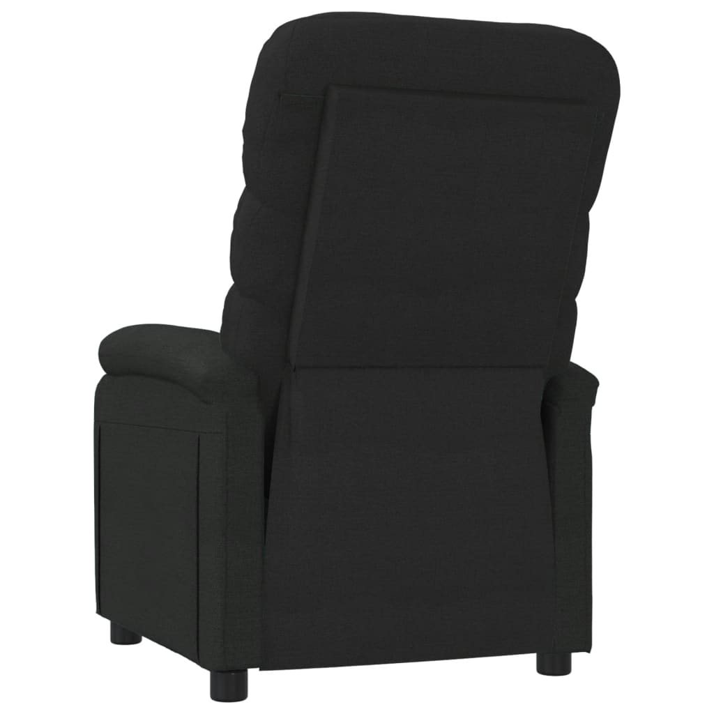 vidaXL Relaxsessel Schwarz Stoff