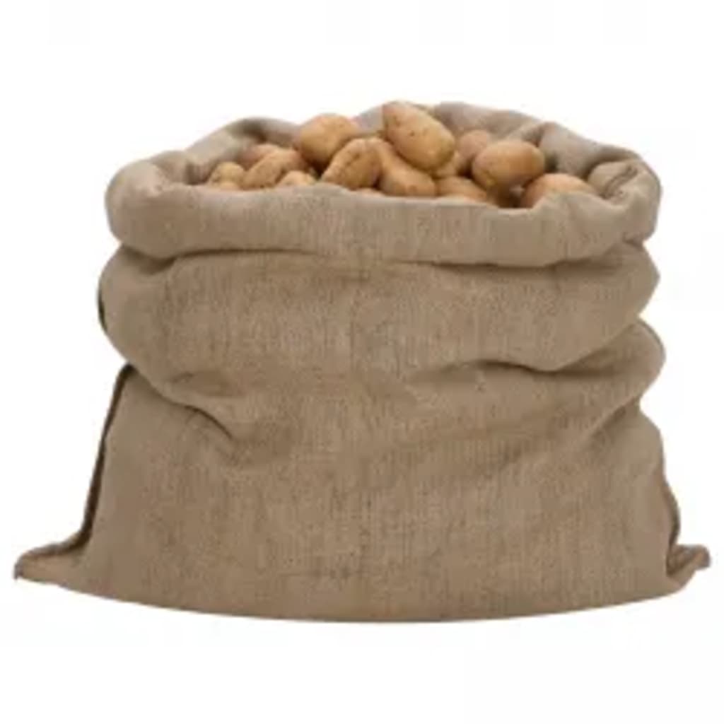 vidaXL Jutesäcke 30 Stk. 100x110 cm 100% Jute 340 g/m²