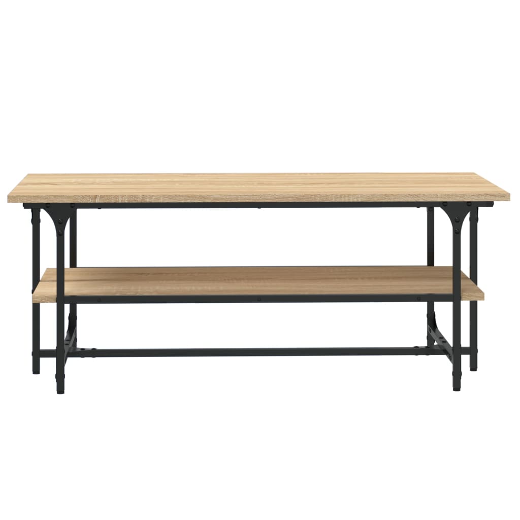 vidaXL Couchtisch Sonoma-Eiche 100x50x40 cm Holzwerkstoff