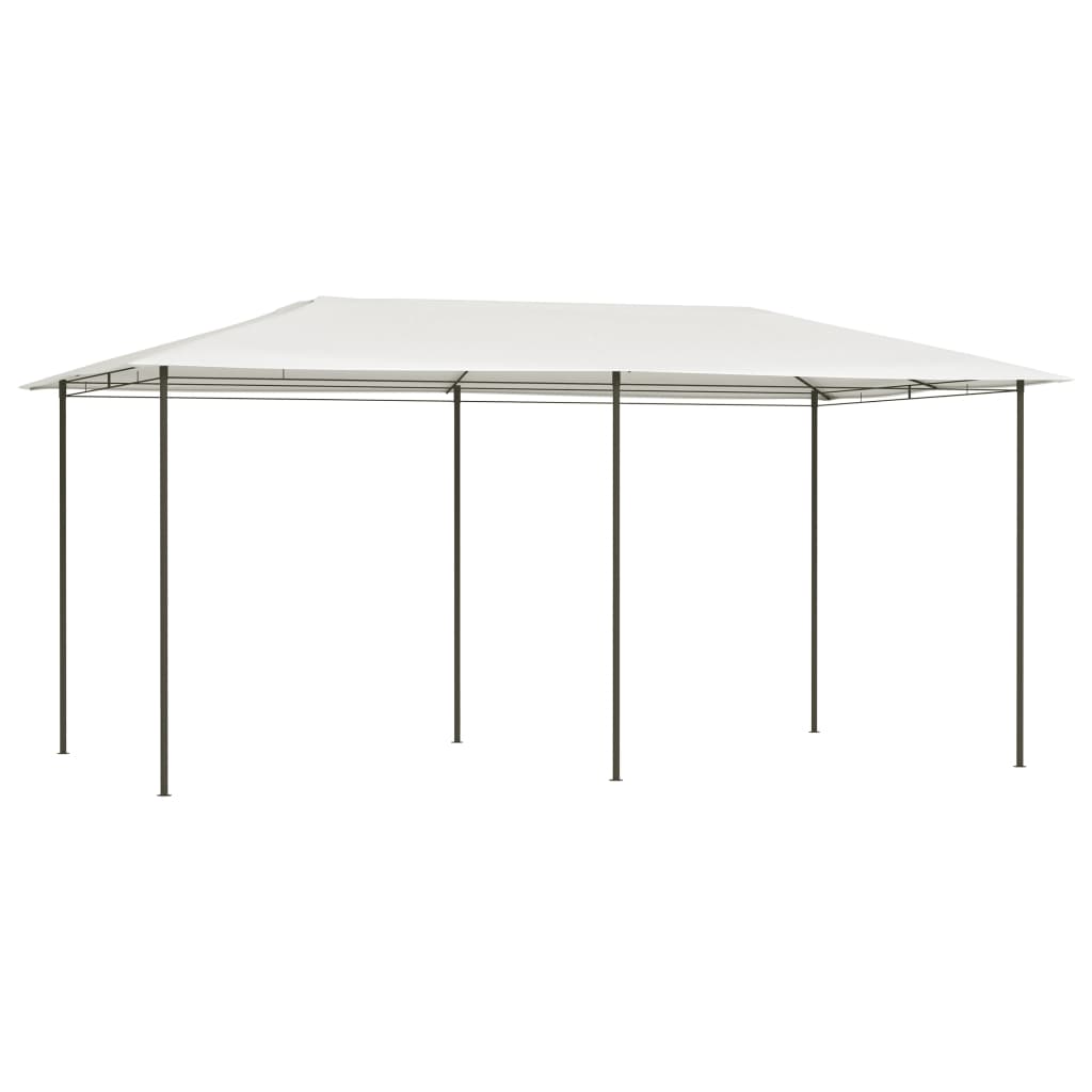 vidaXL Pavillon 2,98x5,3x2,59 m Creme 160 g/m²