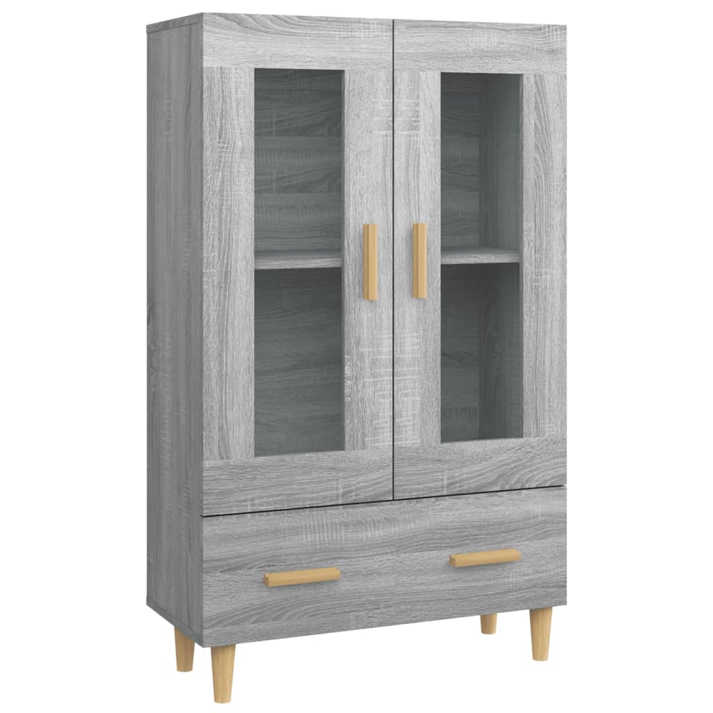 vidaXL Highboard Grau Sonoma 70x31x115 cm Holzwerkstoff