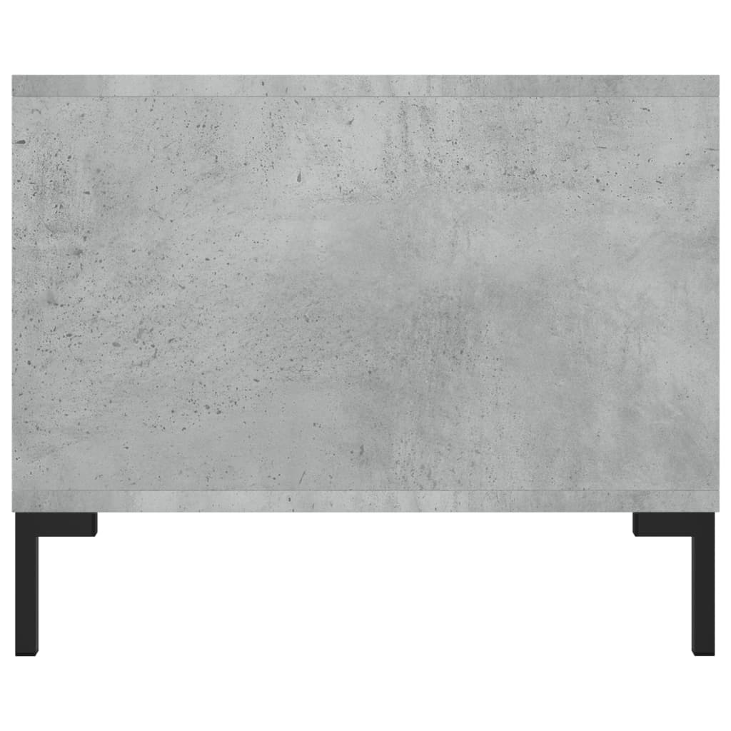 vidaXL Couchtisch Betongrau 102x50x40 cm Holzwerkstoff