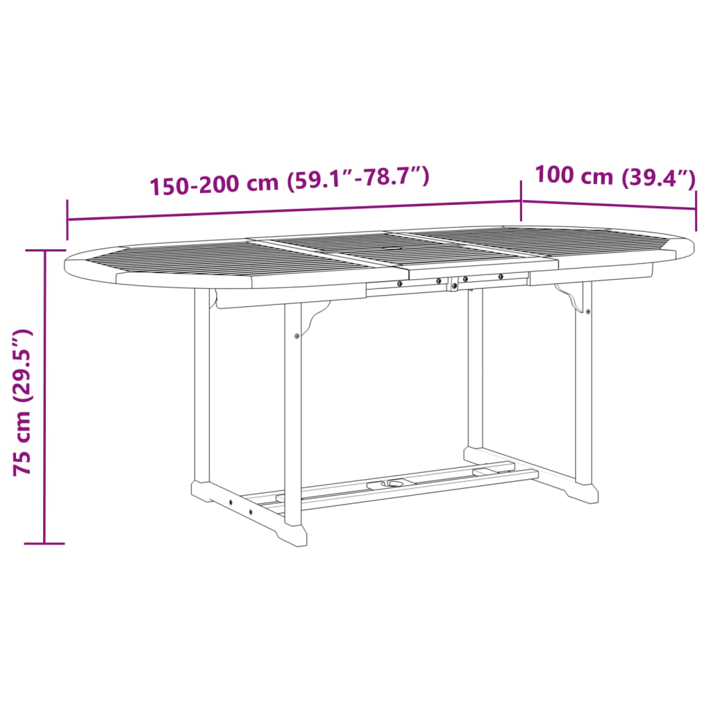 vidaXL 7-tlg. Garten-Essgruppe Poly Rattan und Massivholz Grau