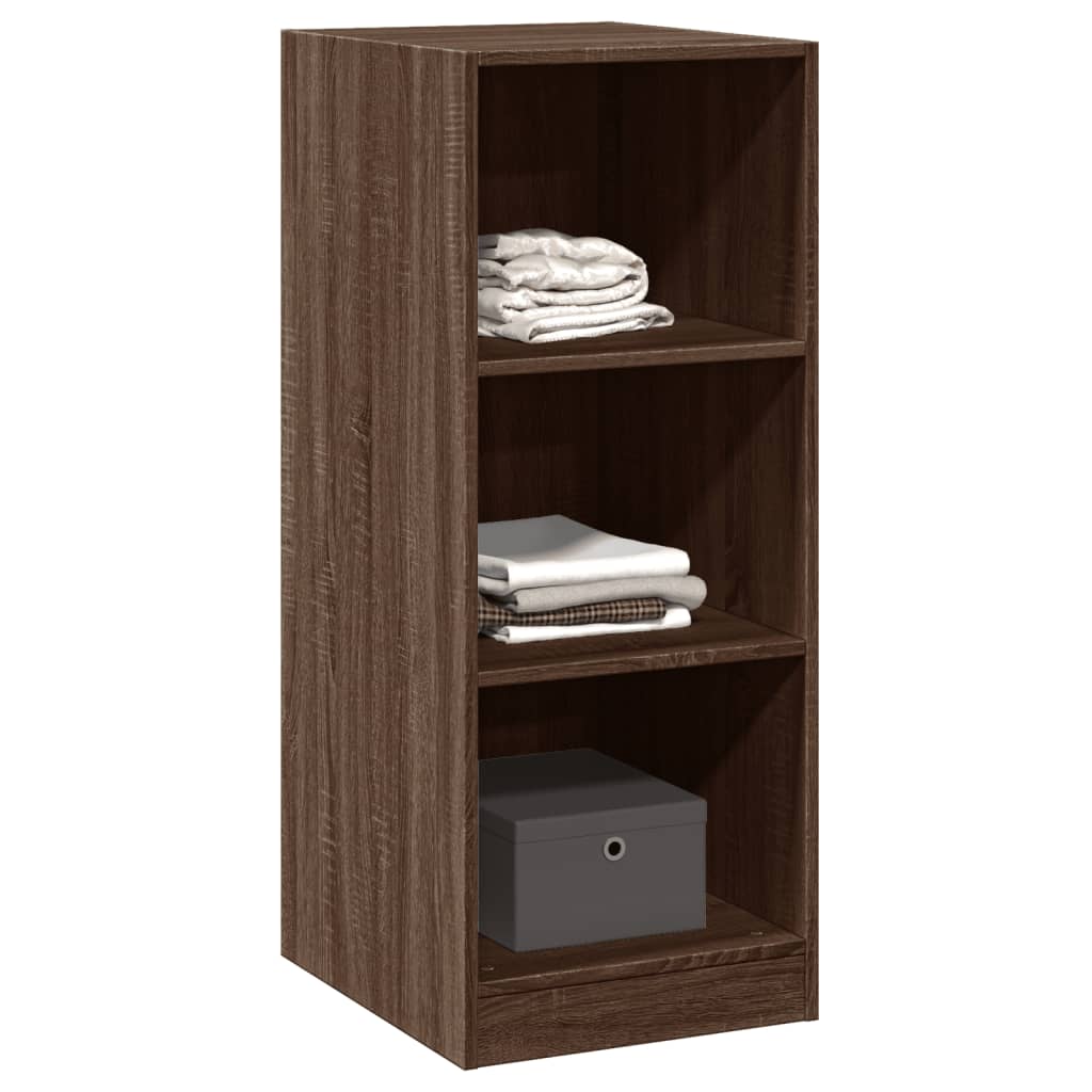 vidaXL Kleiderschrank Braun Eichen-Optik 48x41x102 cm Holzwerkstoff