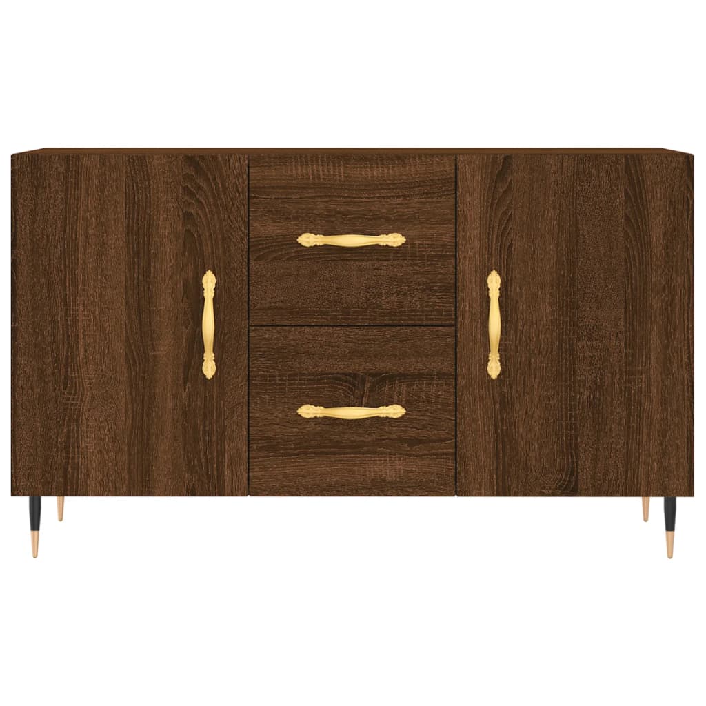 vidaXL Sideboard Braun Eichen-Optik 100x36x60 cm Holzwerkstoff