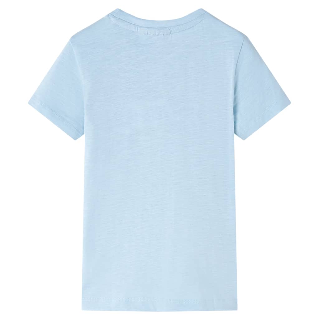 Kinder-T-Shirt Hellblau 92